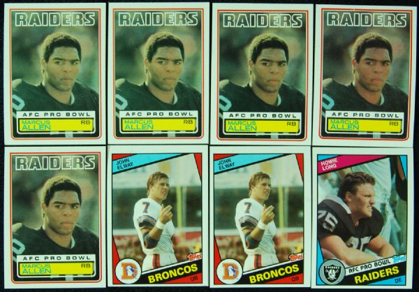 Massive 1970’s and 1980’s Topps Football Lot with Hall of Famers, Stars Specials (15,673)