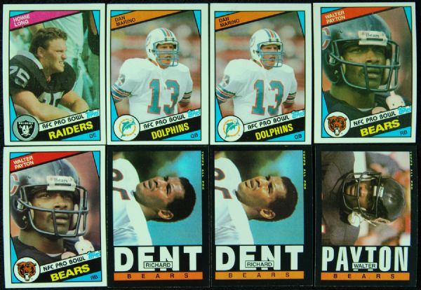 Massive 1970’s and 1980’s Topps Football Lot with Hall of Famers, Stars Specials (15,673)