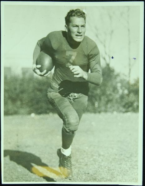 1937 Don Hutson Original 8x10 Photo