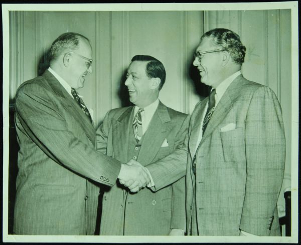 1950 Curly Lambeau, George Halas Original 8x10 Photo