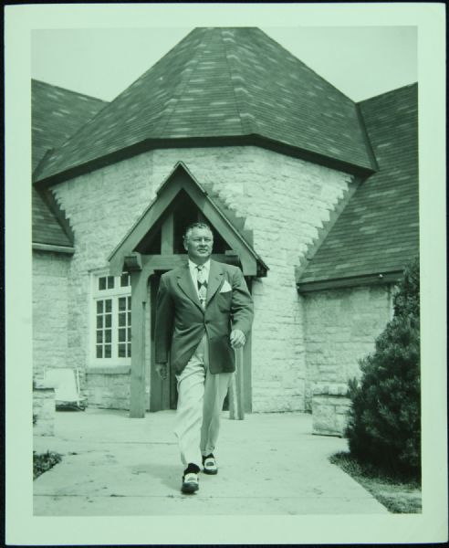 1940s Curly Lambeau Original 8x10 Photo