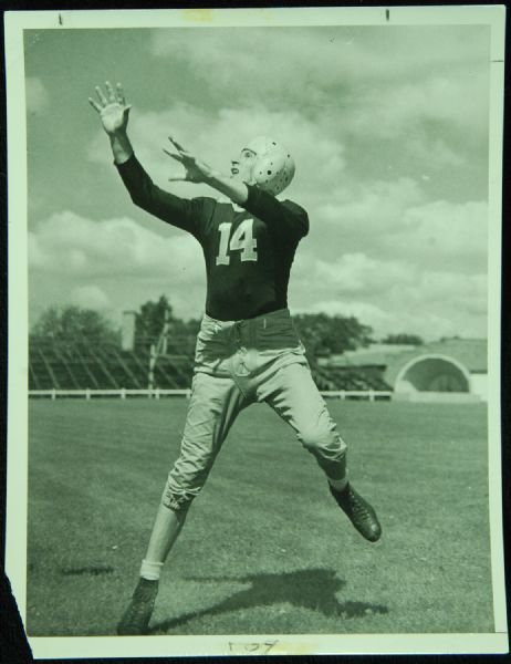 1940s Don Hutson Original Sporting News 7x9 Photo