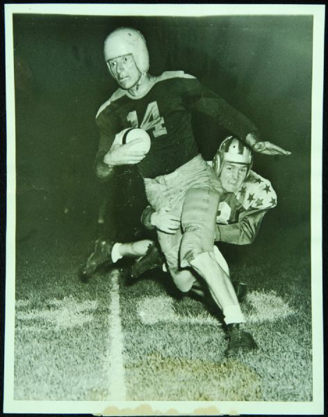 1945 Don Hutson Original 7x9 Photo