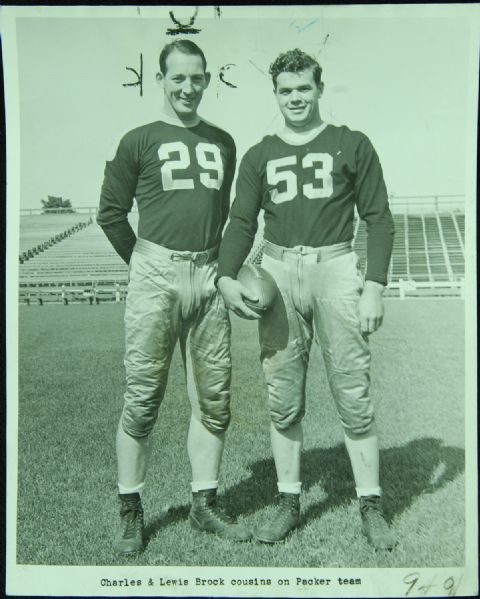 1949 Charles & Lewis Brock Original 8x10 Photo