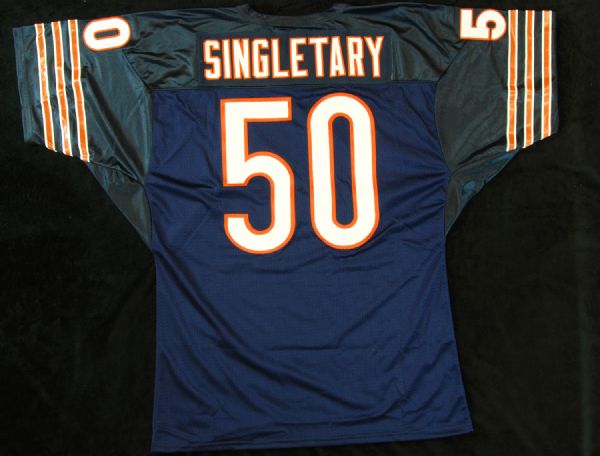 Mike Singletary Signed Bears Jersey HOF 98 (PSA/DNA)