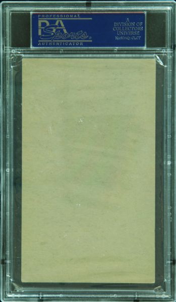 1960 CVC Baseball Hi-Lites Pickoff Ends Series No. 12 (Blank Back) PSA 4