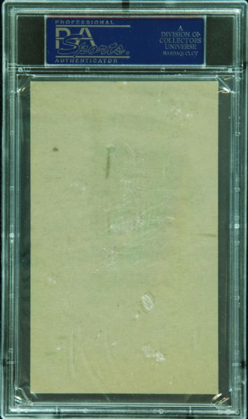 1960 CVC Baseball Hi-Lites Owen Drops 3rd Strike No. 15 (Blank Back) PSA 5