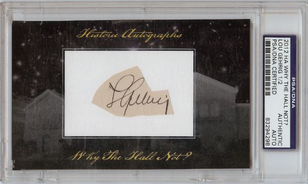 Lou Gehrig Cut Signature from Historic Autographs (PSA/DNA)