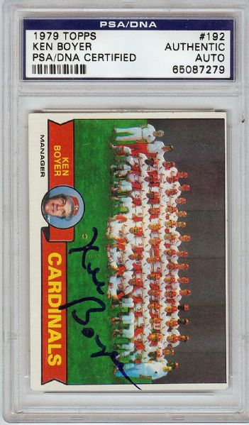 1979 Topps Baseball Signed Complete Set (717)