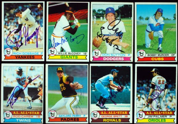 1979 Topps Baseball Signed Complete Set (717)