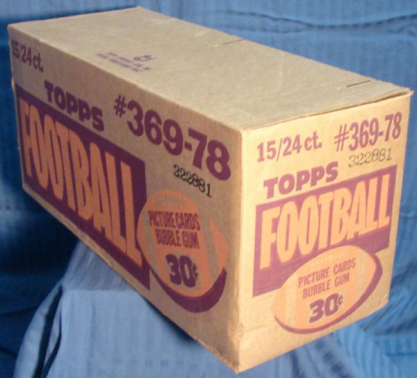 Lot Detail - 1978 Topps Football Cello Unopened CASE