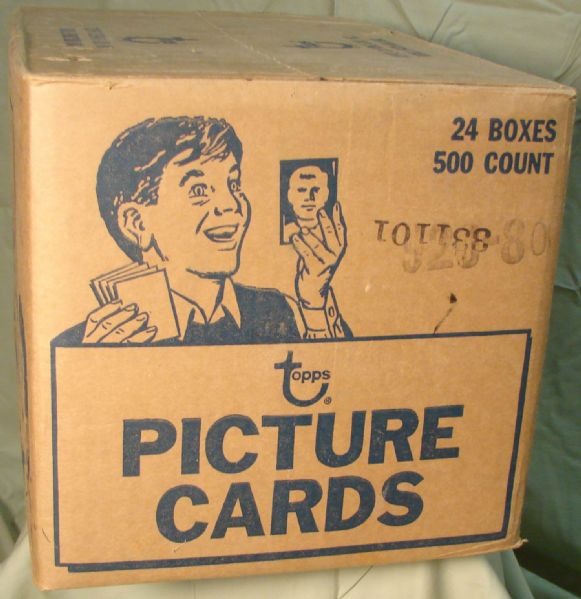 1980 Topps Football Vending Unopened CASE