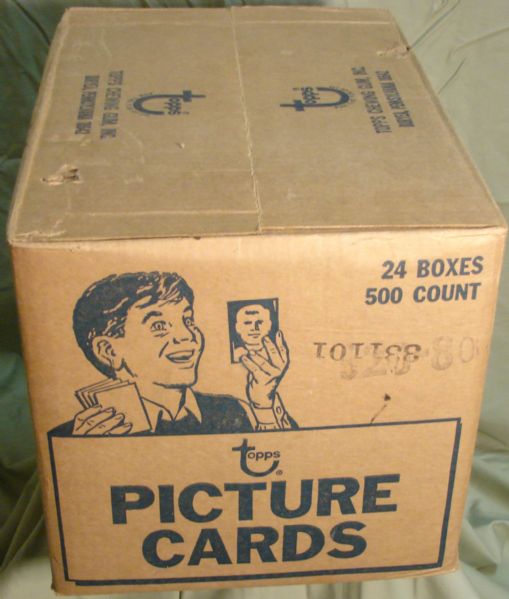 1980 Topps Football Vending Unopened CASE