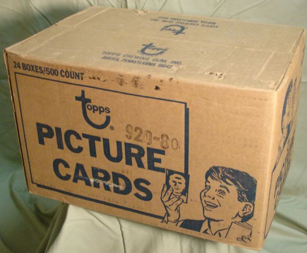 1980 Topps Football Vending Unopened CASE