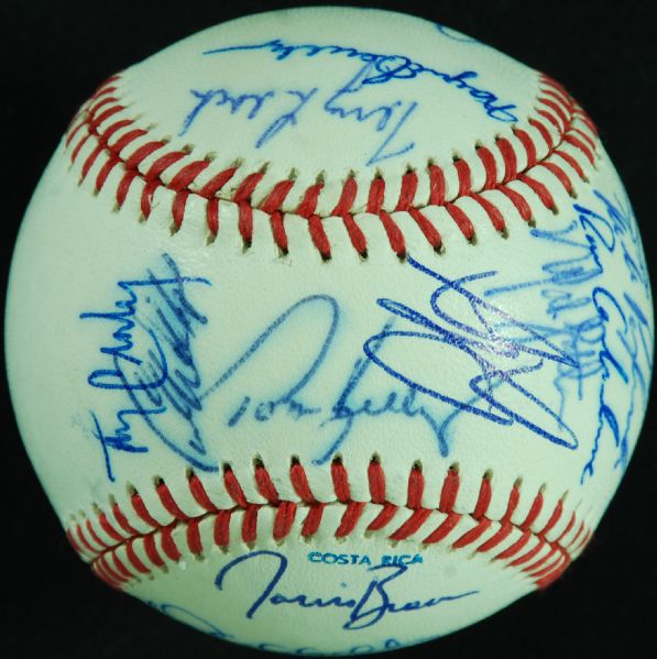 1991 Minnesota Twins Team-Signed World Series Baseball (25)