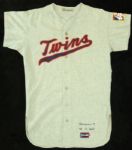 Danny Thompson 1970 Game-Used Twins Rookie Flannel Jersey