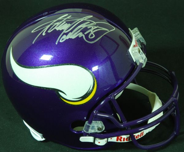 Adrian Peterson Signed Vikings Full-Size Helmet (PSA/DNA)