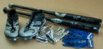 Hanley Ramirez Signed & Game-Used Bats (2), Batting Gloves (2) and Cleats (8 pieces)