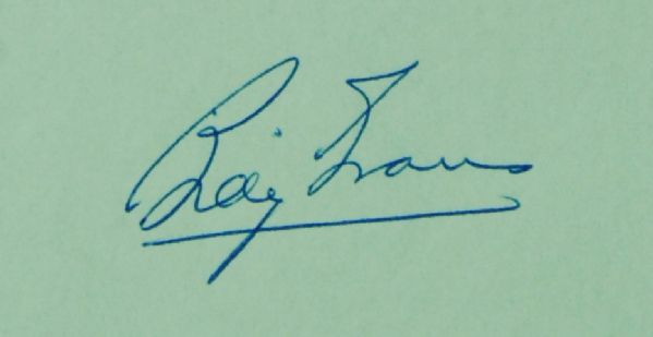 Billy Evans Signed Handwritten Letter (Graded PSA/DNA 9)