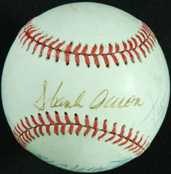 500 Home Run Club Multi-Signed Baseball (5 Signatures) (JSA)