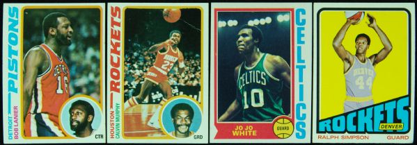 1970s-80’s Topps Basketball Cards Hoard with HOFers, Stars, Specials (789)