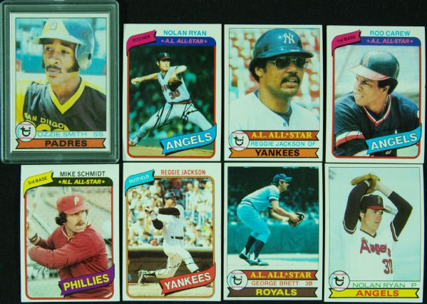 Monster Hoard 1977-85 Topps Baseball With HOFers, Stars and Specials (6,500)