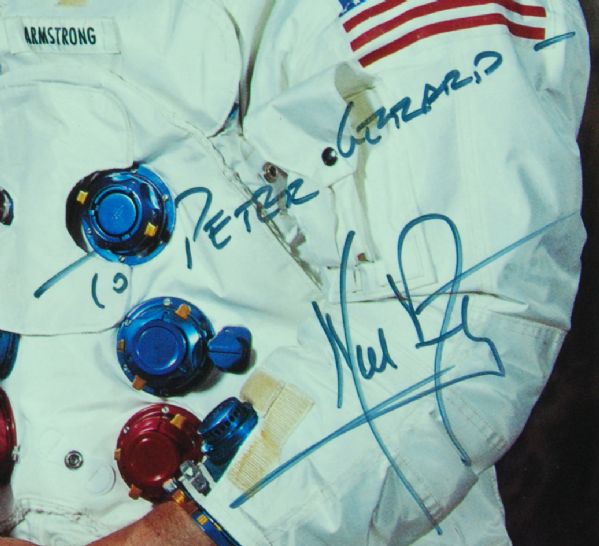 Neil Armstrong Signed 8x10 NASA Photo (PSA/DNA)