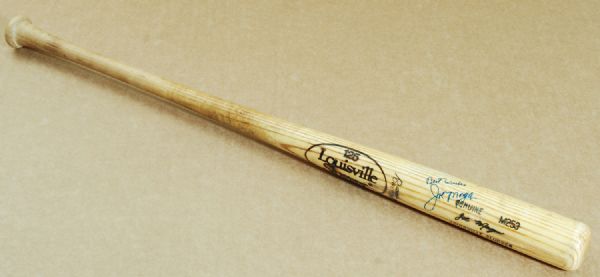 Joe Morgan 1980-83 Game-Used Signed Louisville Slugger Bat (PSA/DNA 8.5)