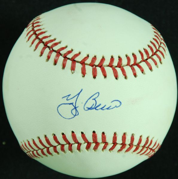 Yogi Berra Single-Signed OAL Baseball (JSA)