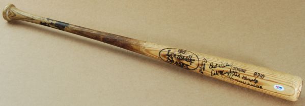 Dale Murphy 1980-83 Game-Used Signed Louisville Slugger Bat (PSA/DNA)