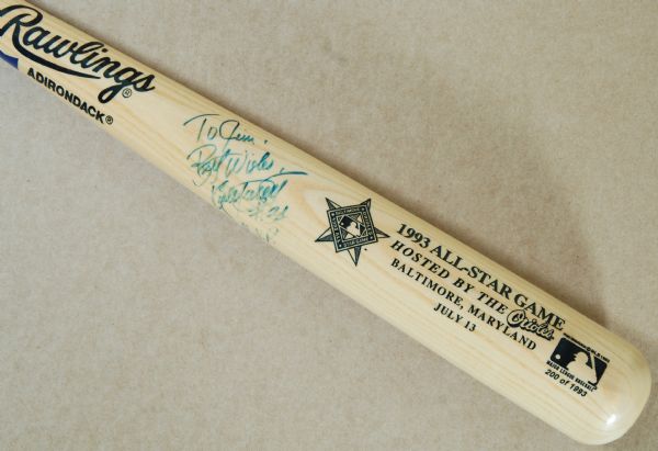 Kirby Puckett Signed 1993 All-Star Game Rawlings Commemorative Bat