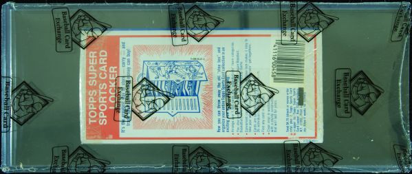1979 Topps Baseball Unopened Wax Pack Tray (3 Packs) (BBCE)