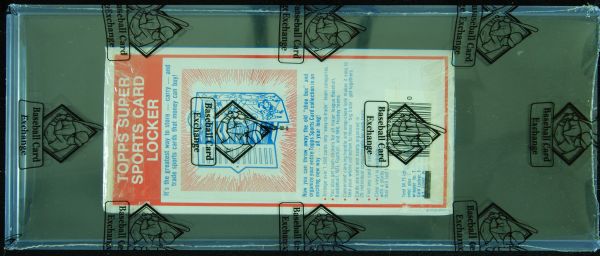 1980 Topps Baseball Unopened Wax Pack Tray (3 Packs) (BBCE)