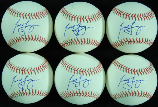 Todd Frazier Single-Signed Baseballs (6)