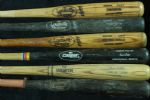 Game-Used Houston Astros Bats (6) with Kevin Bass, Andujar Cedeno