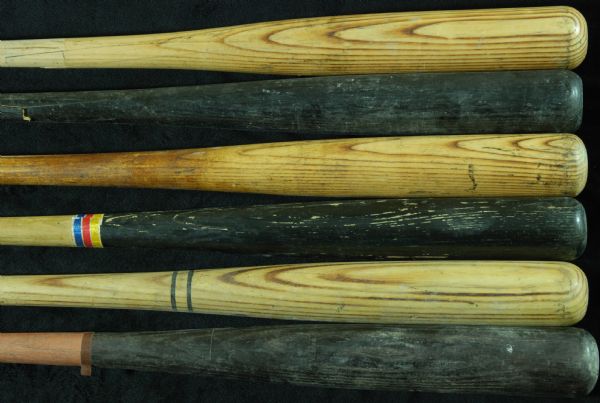 Game-Used Houston Astros Bats (6) with Kevin Bass, Andujar Cedeno