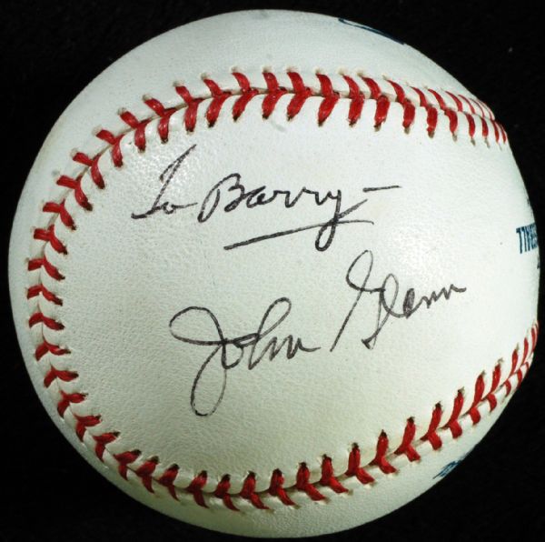 John Glenn Single-Signed OML Baseball (PSA/DNA)