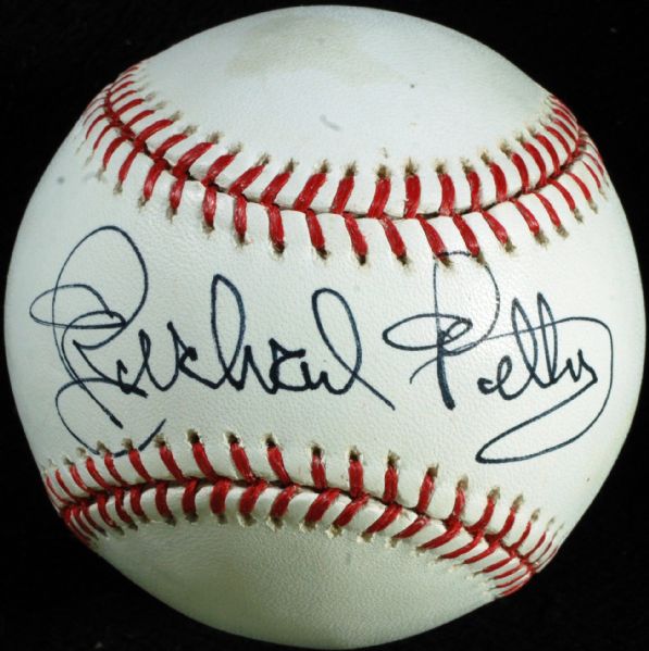 Richard Petty Single-Signed OML Baseball (PSA/DNA)