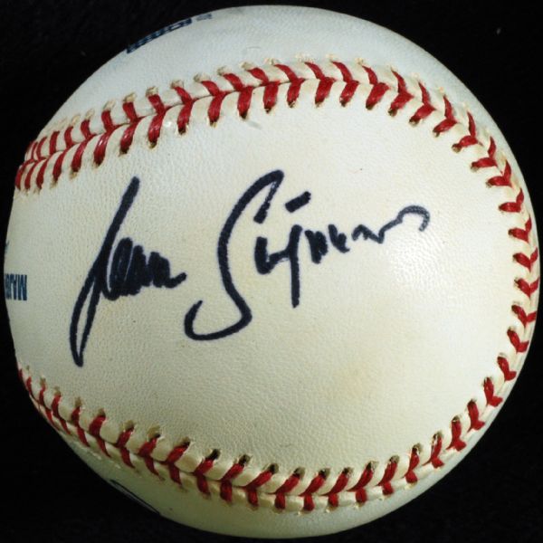 Jean Simmons Single-Signed OML Baseball (PSA/DNA)
