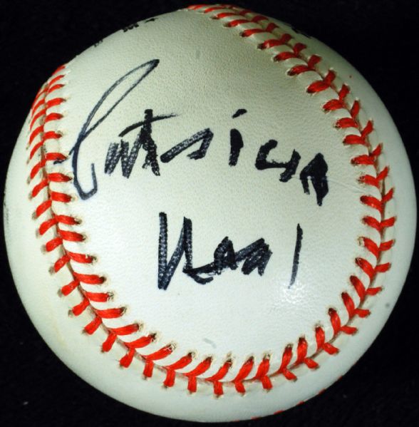 Patricia Neal Single-Signed OAL Baseball (PSA/DNA)