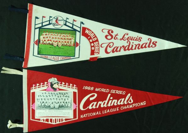 1968 St. Louis Cardinals Pennants (2)
