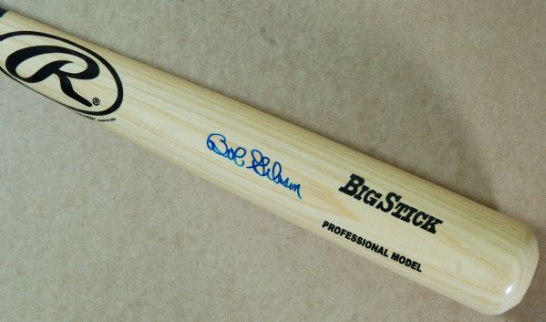 Bob Gibson Signed Rawlings Bat (PSA/DNA)