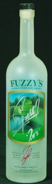 Fuzzy Zoeller Signed Fuzzy's Vodka Bottle (PSA/DNA)