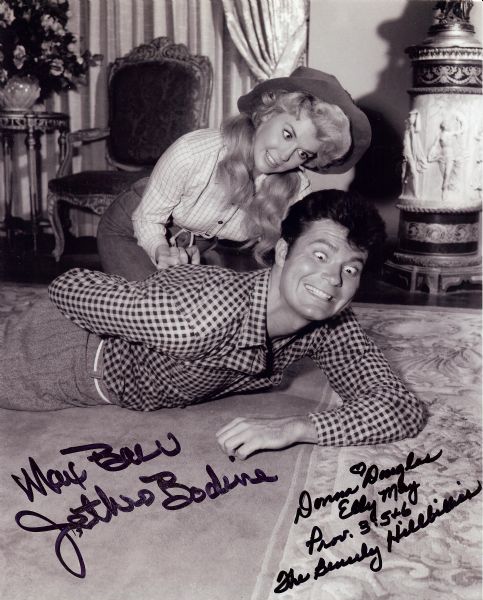 Max Baer Jr. & Donna Douglas Signed 8x10 Beverly Hillbillies Photo (PSA/DNA)