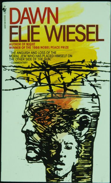 Elie Wiesel Signed Dawn Book (PSA/DNA)