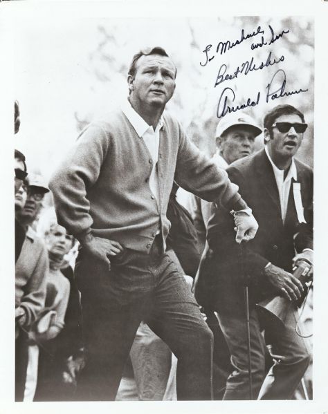 Arnold Palmer Signed 8x10 Photo