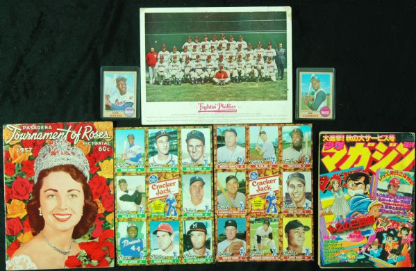 Oddball Sports & Non-Sports Collection (450 Items) with Sportscasters, 1961 Topps Cars