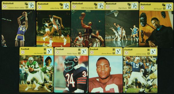 1977-78 Sportscaster Card Hoard (911) 