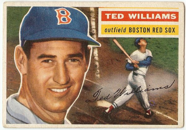 1956 Topps Ted Williams No. 5 (VG)