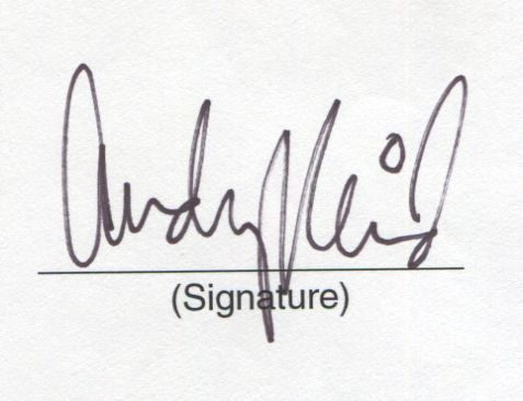 Andy Reid Signed Green Bay Packers Football Document